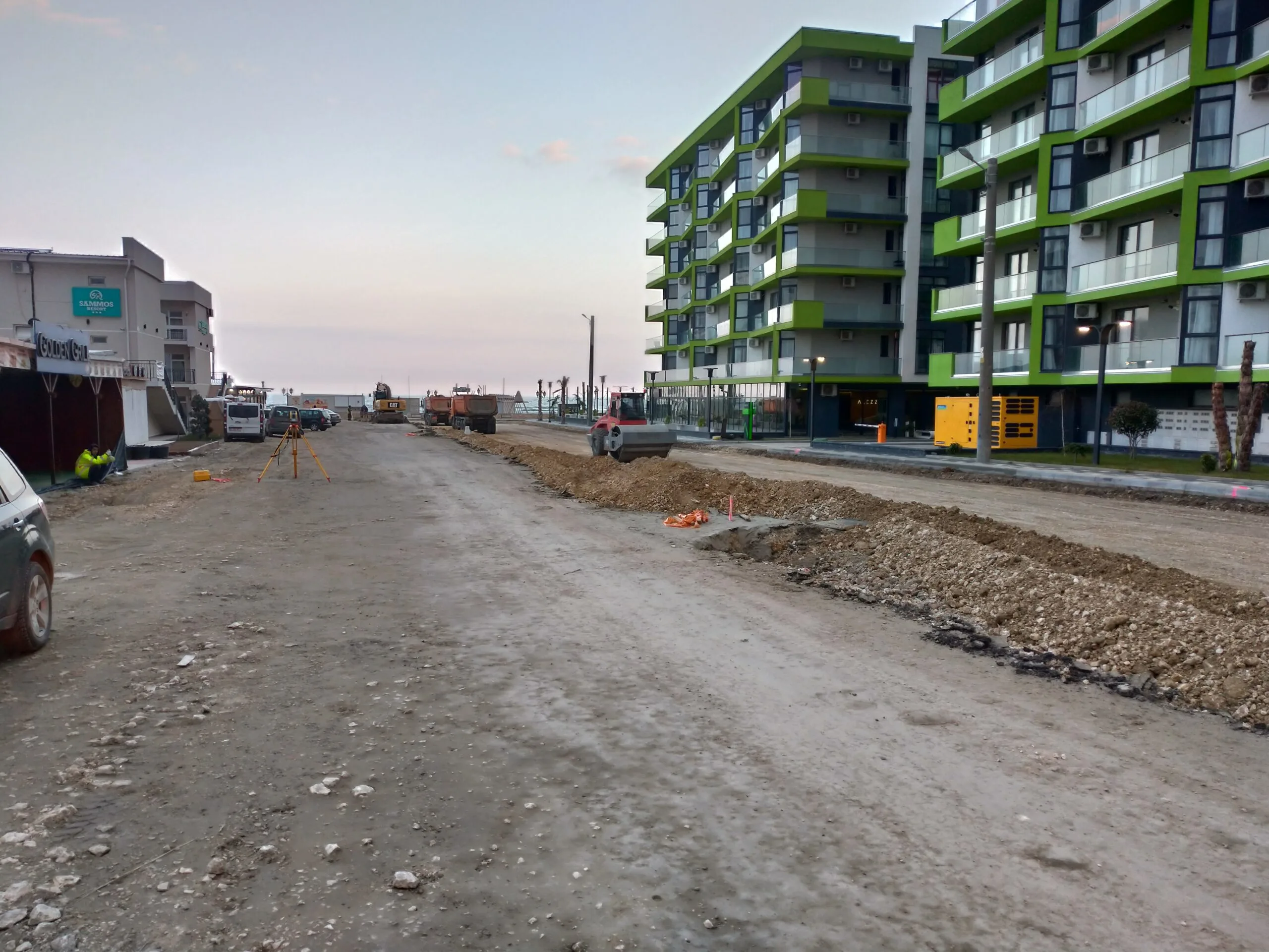 Servicii topografice pentru reabilitarea străzilor din Mamaia Nord